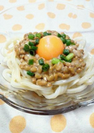 パパっと♪ぶっかけ納豆うどん-レシピのメイン写真
