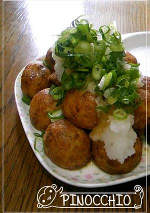 大根おろしでさっぱり❀冷凍たこ焼き-レシピのメイン写真