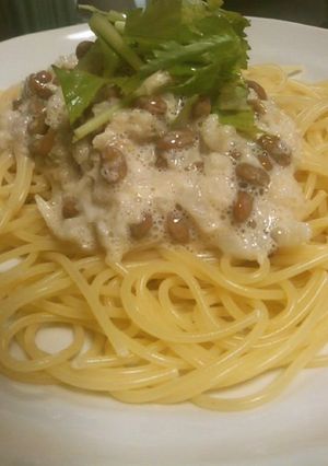酢っきり！？節約ヘルシー納豆パスタ♪-レシピのメイン写真