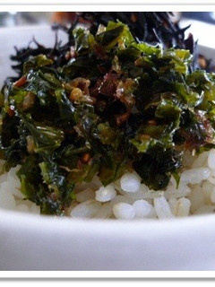 ご飯が進む・・大根葉のふりかけ~♪-レシピのメイン写真