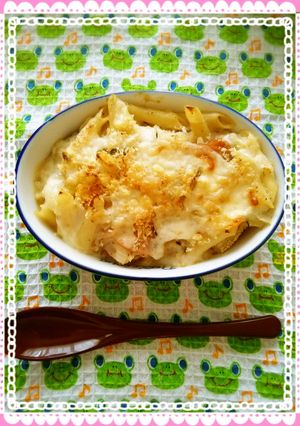 皮付きポテトマカロニグラタン-レシピのメイン写真