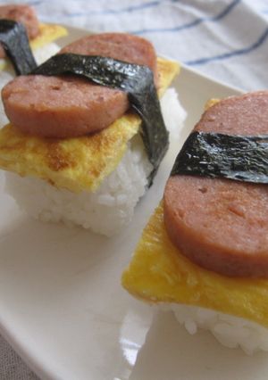 なんちゃってスパムおむすび-レシピのメイン写真