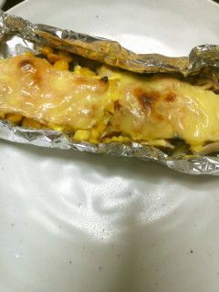 鮭のしめじマヨコーンチーズ焼き-レシピのメイン写真