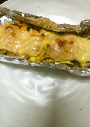 鮭のしめじマヨコーンチーズ焼き-レシピのメイン写真