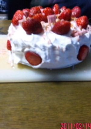 お父さんのバレンタインケーキ-レシピのメイン写真