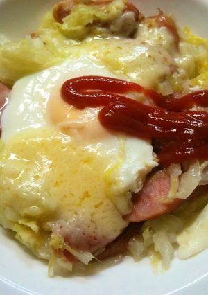 巣ごもり卵のチーズ風味-レシピのメイン写真