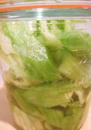 セロリdeサッパリ浅漬け-レシピのメイン写真