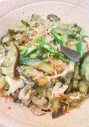 ウチの定番♪ナスと豚肉の＊和風野菜炒め＊-レシピのメイン写真
