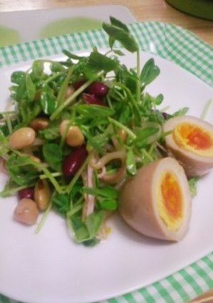 豆まめ豆まめ豆サラダ♪（5種の豆入り♪）-レシピのメイン写真