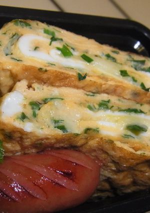 チーズとろりん♪ニラ卵焼き-レシピのメイン写真