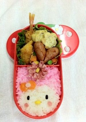 キャラ弁☆マイメロ-レシピのメイン写真