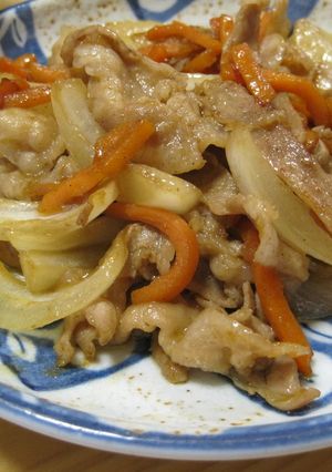 青じそドレッシングで、豚肉野菜炒め-レシピのメイン写真