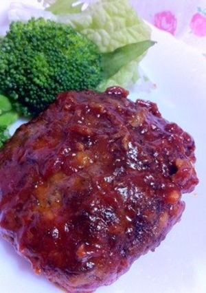 超簡単... 塩麹で ... ハンバーグ-レシピのメイン写真
