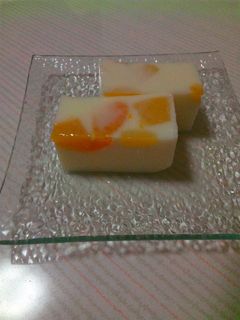 フルーツたっぷり牛乳寒天-レシピのメイン写真