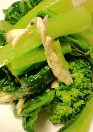 ゆでどりとたっぷり緑野菜のサラダ-レシピのメイン写真