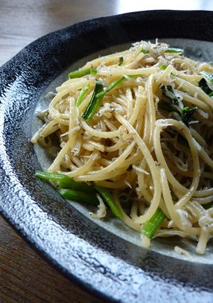 じゃことほうれん草の和風パスタ♪-レシピのメイン写真