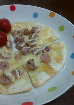 メープルチーズピザ-レシピのメイン写真