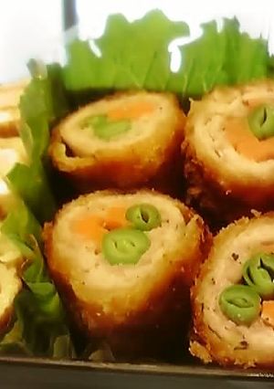 作り置き彩りおかず・・野菜のロールカツ♪-レシピのメイン写真