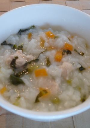 炊飯器で簡単離乳食☆ささみと野菜のおかゆ-レシピのメイン写真