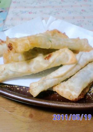 餃子の皮のチーズ包み-レシピのメイン写真