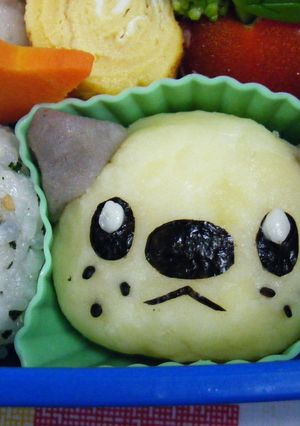 キャラ弁☆ポテトでミジュマル-レシピのメイン写真