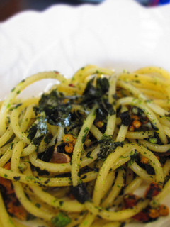 簡単!野沢菜パスタ-レシピのメイン写真