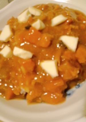 カレーチーズのせ-レシピのメイン写真