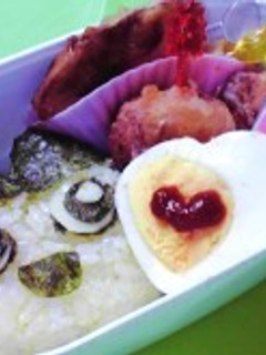 たまごっち まめっち弁当★キャラ弁-レシピのメイン写真