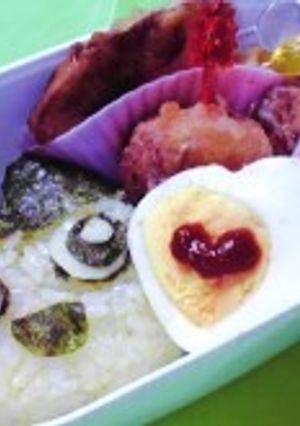 たまごっち　まめっち弁当★キャラ弁-レシピのメイン写真