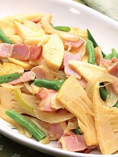 タケノコとベーコンのカレー炒め♪-レシピのメイン写真