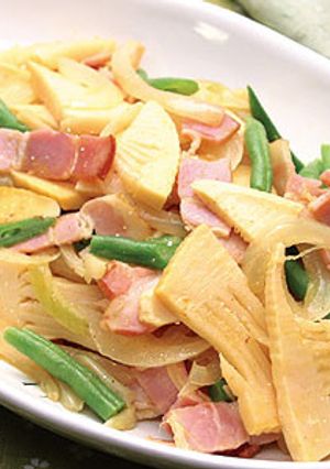 タケノコとベーコンのカレー炒め♪-レシピのメイン写真