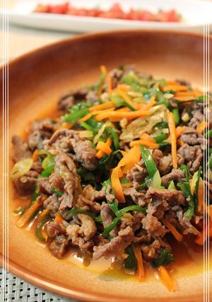 ご飯がすすむ♪簡単プルコギ-レシピのメイン写真