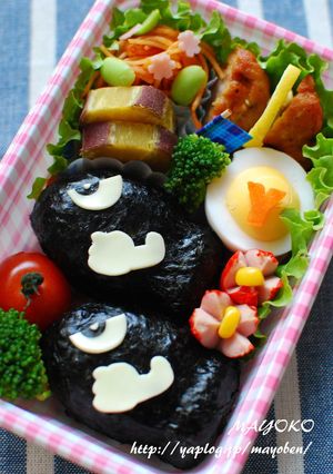 キャラ弁☆スーパーマリオ　キラーのお弁当-レシピのメイン写真