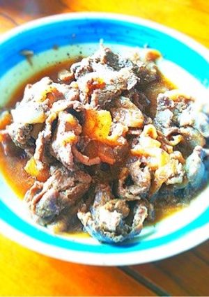 猪肉のすき焼きふう煮込み☆甘辛♪-レシピのメイン写真