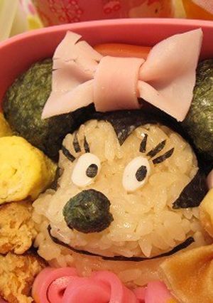 キャラ弁　ミニー-レシピのメイン写真