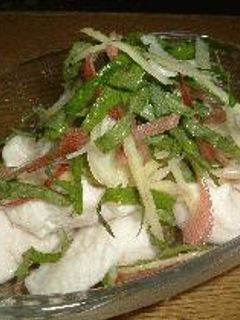 ささみの香味ポン酢あえ-レシピのメイン写真
