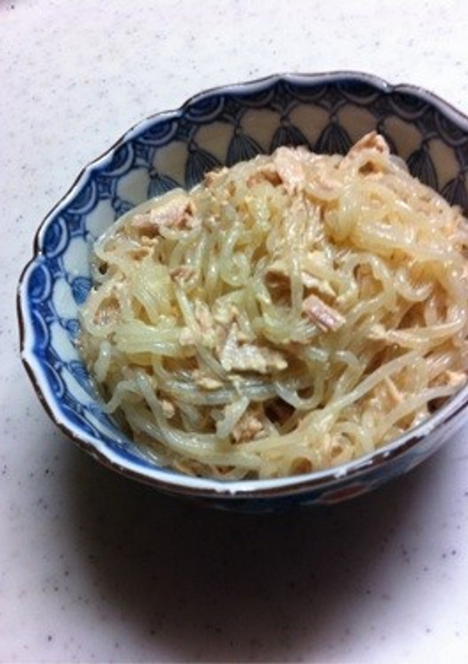 超簡単！ しらたきとツナ缶の和え物-レシピのメイン写真