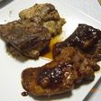 まぐろのほほ肉ステーキ2種