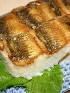 お弁当箱で作る押し鮨-レシピのメイン写真