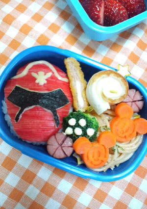 キャラ弁♪ゴーカイジャー＊ゴーカイレッド-レシピのメイン写真