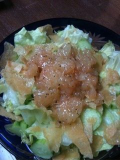 グレープフルーツのサラダ-レシピのメイン写真