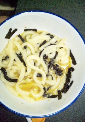 釜玉うどん-レシピのメイン写真