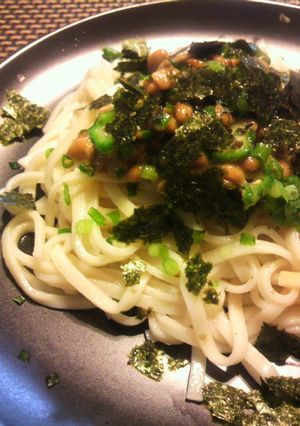 オクラ納豆ネバうどん＊-レシピのメイン写真