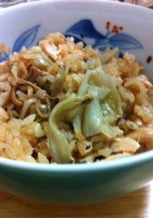 鮭の炊き込みご飯-レシピのメイン写真