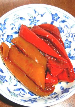パプリカの醤油漬け-レシピのメイン写真