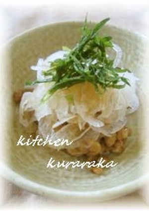 超簡単・血液さらさら納豆だよ～ん-レシピのメイン写真