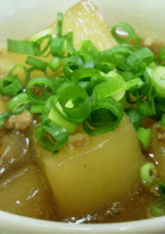 大根と豚ひき肉のとろ〜り煮-レシピのメイン写真