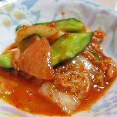 キムチとトマトの和え物-レシピのメイン写真