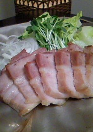 豚バラチャーシューサラダ-レシピのメイン写真