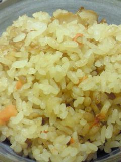 人参とちくわの炊き込みご飯-レシピのメイン写真